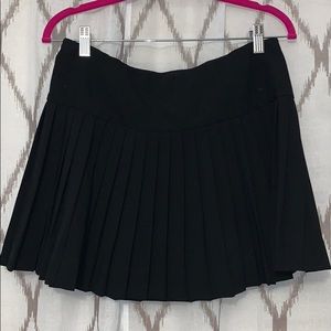 Pleated Black Skirt
